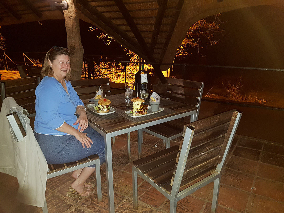 Shingwedzi restaurant dinner
