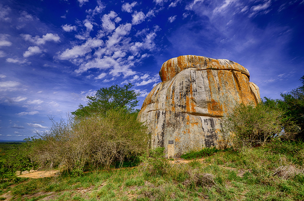 Shirimantanga Koppie or Stevenson Hamilton memorial stones on the S22 near Skukuza in the Kruger National Park
