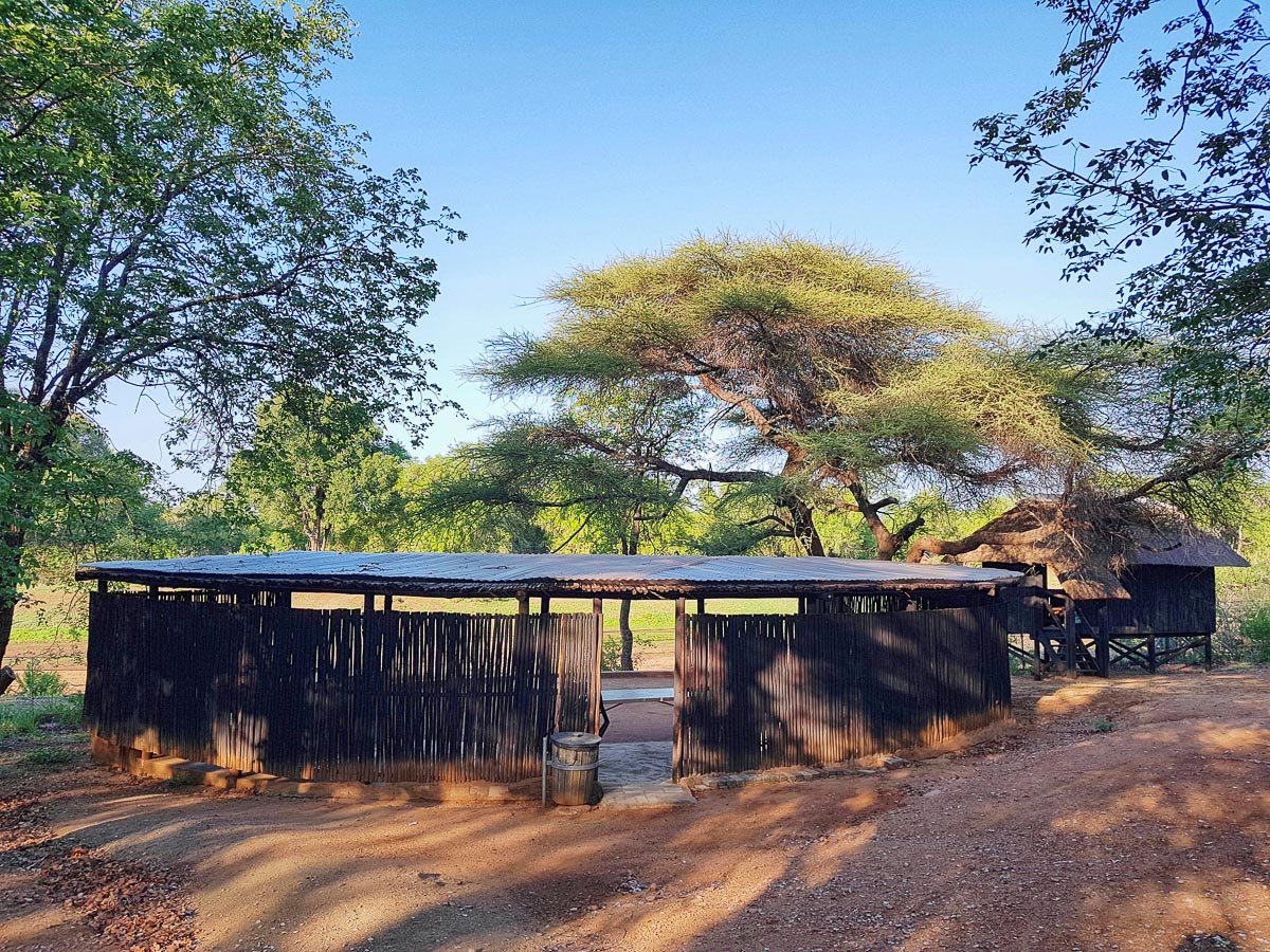 Sirheni camps boma and 2nd hide