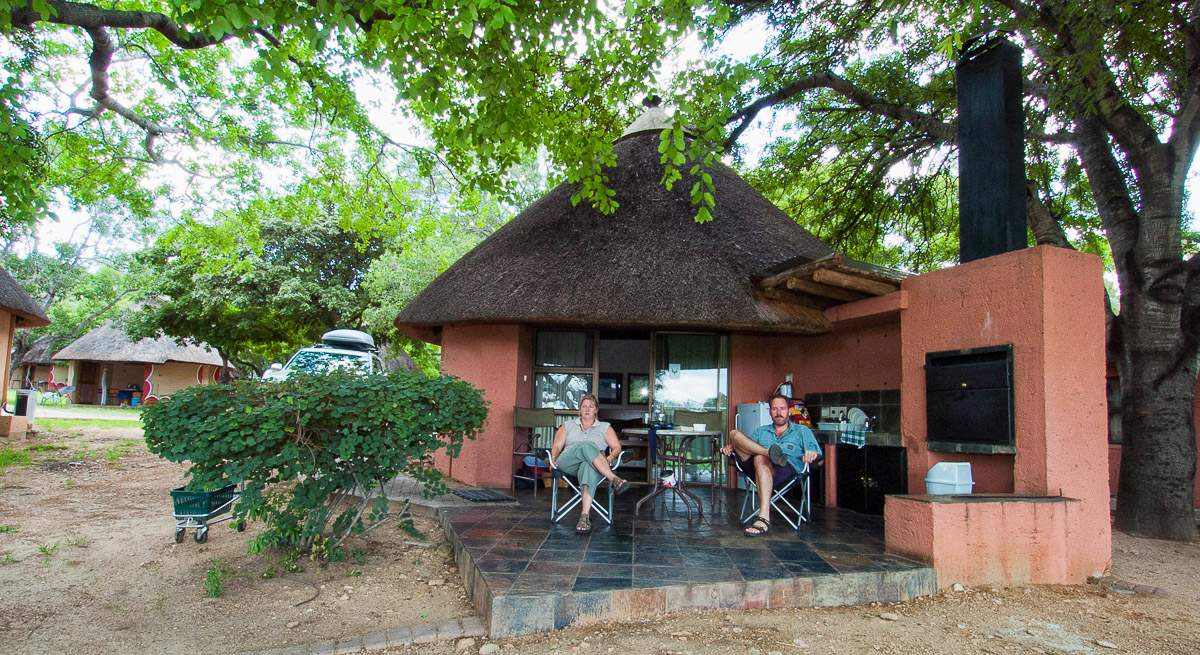 Skukuza River facing bungalow