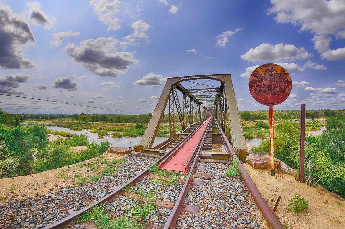 The Selati bridge over the Sabie River