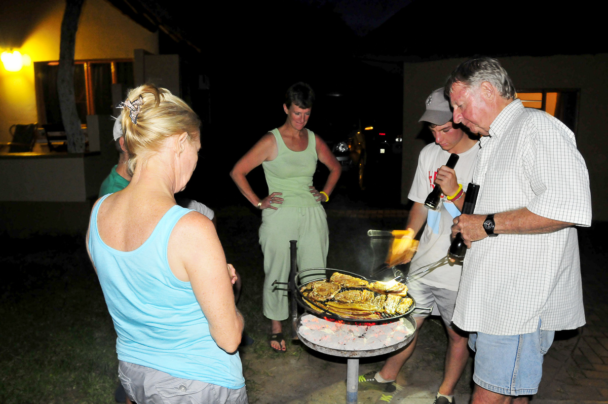 Skukuza family braai