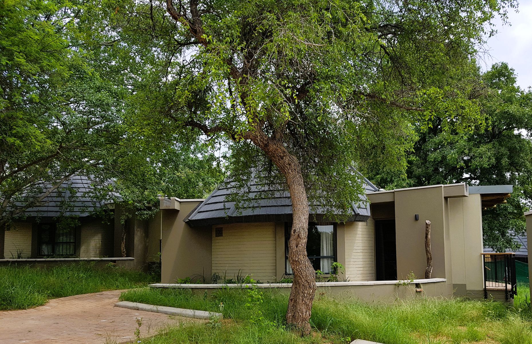 The new bungalows at Skukuza Rest Camp in the Kruger National Park