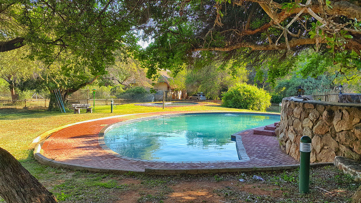 Skukuza rest camps pool near the Spa
