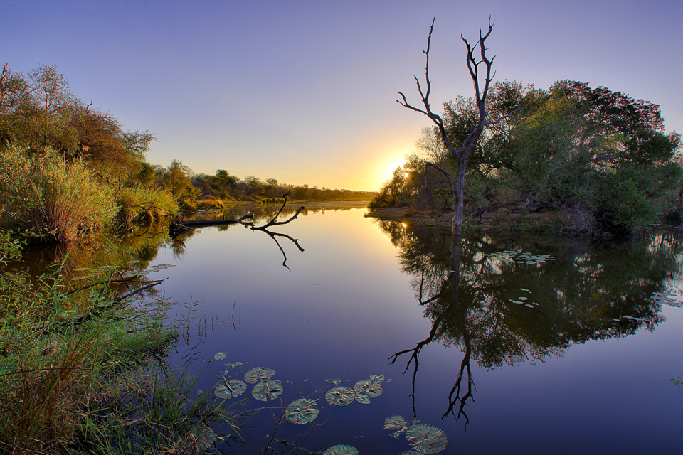 Sunrise at Lake Panic Hide