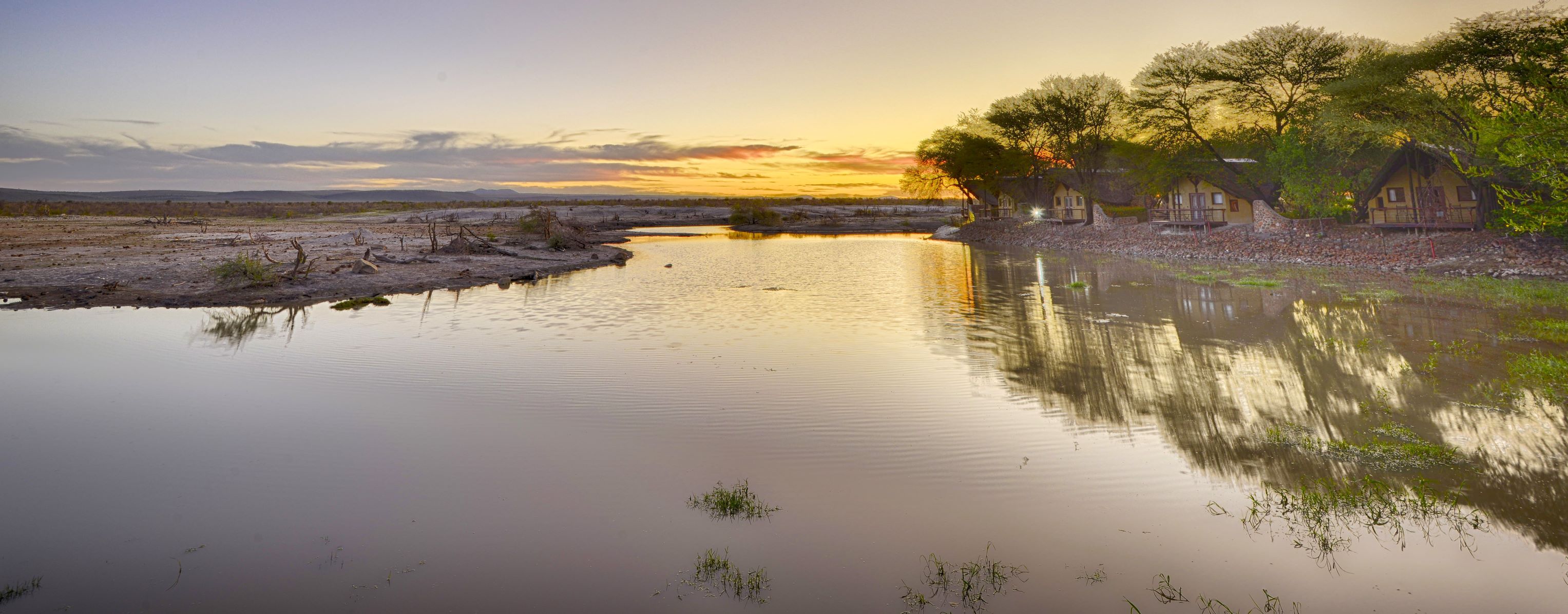 Sunset at Tau Lodge Sunset at Tau Lodge