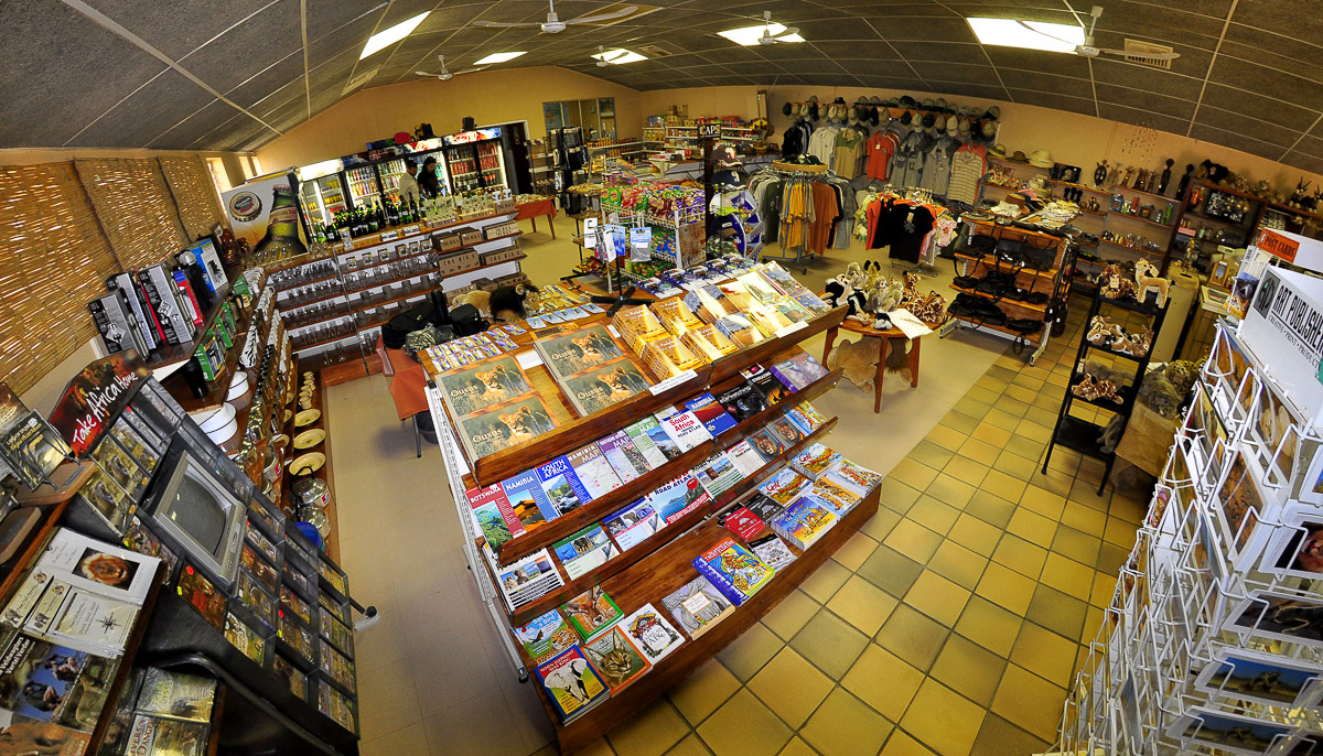 The shop at Twee Rivieren camp