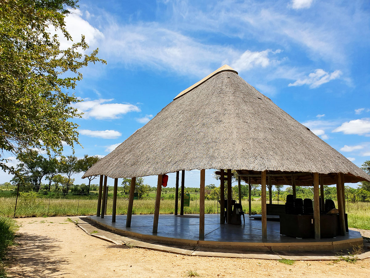Talamati boma is situated between the two hides