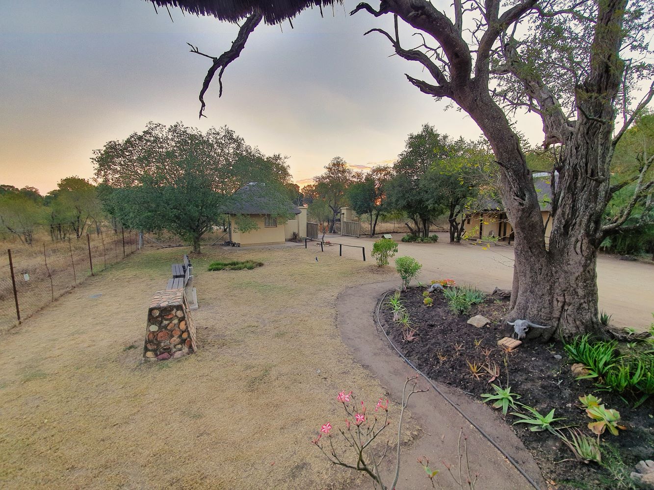 Sunset at Talamati Bush Camp in the KNP Sunset at Talamati Bush Camp in the KNP