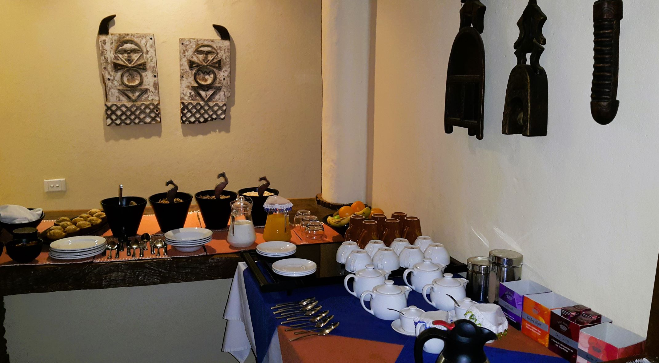 Makanyane Tea and Coffee station