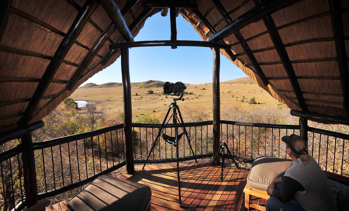Tshukudu luxury chalet deck view