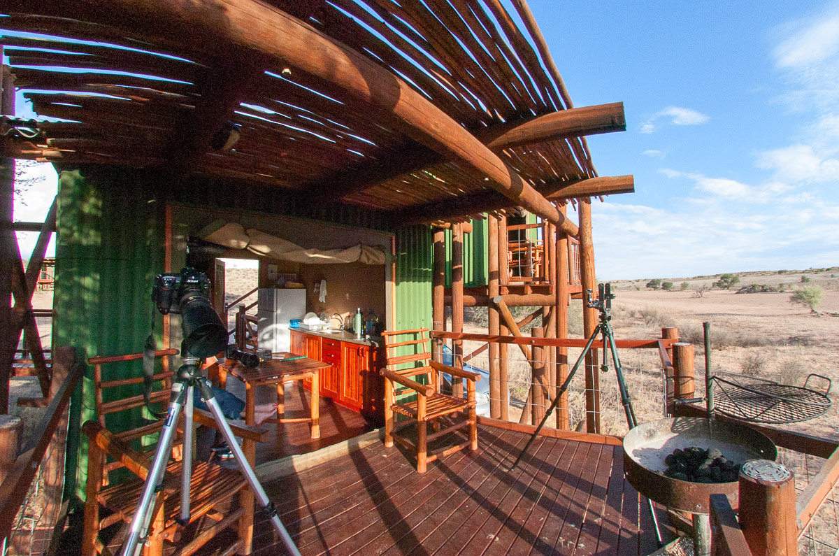 looking in from our veranda at Urikaruus