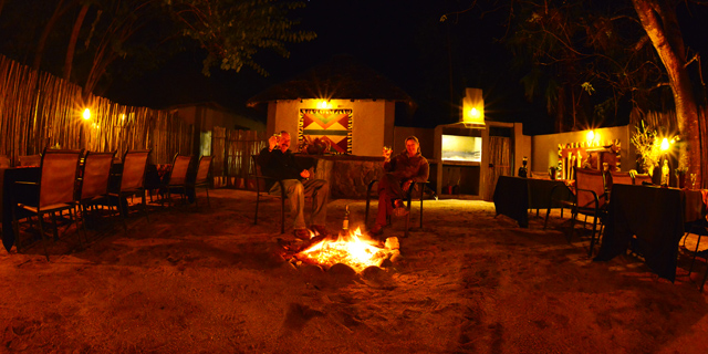 Drinks in the Boma Drinks in the Boma