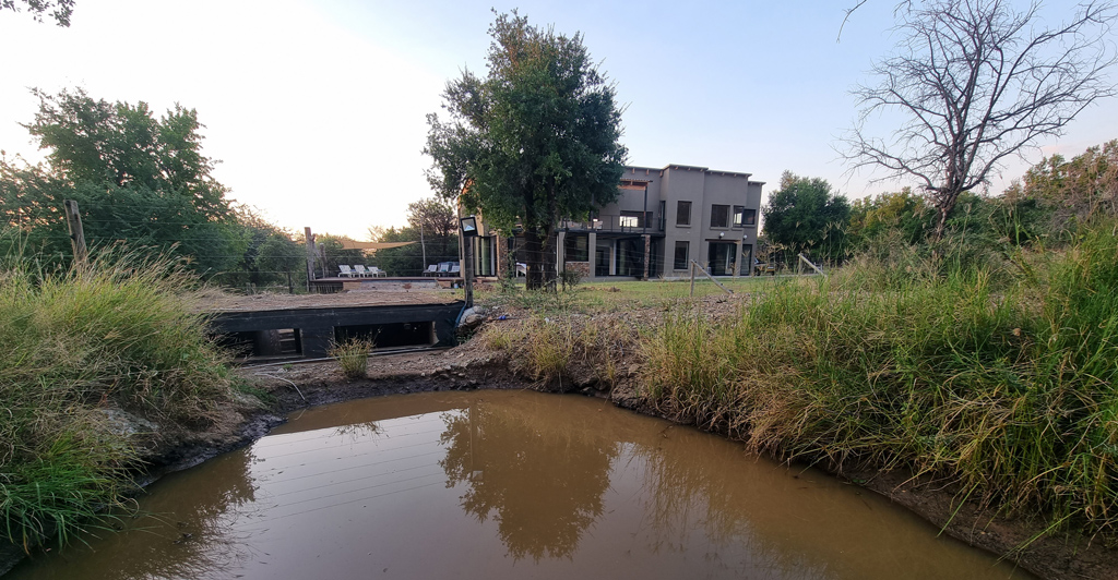 The Pilanesberg Private Lodge Eye Level Hide in Black Rhino Reserve
