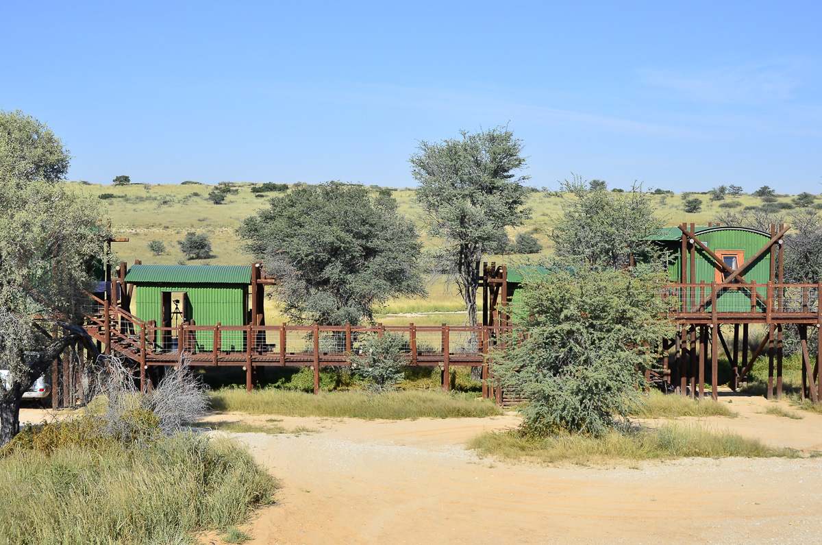 The back end of the Urikaruus cabins
