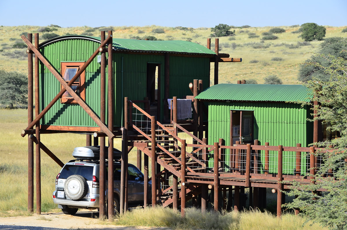 Split level cabin at Urikaruus camp