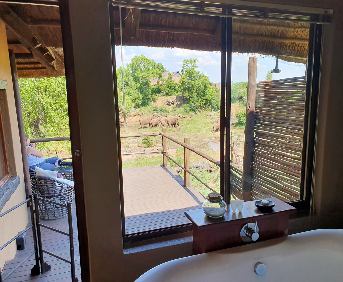 Amazing views from our chalet