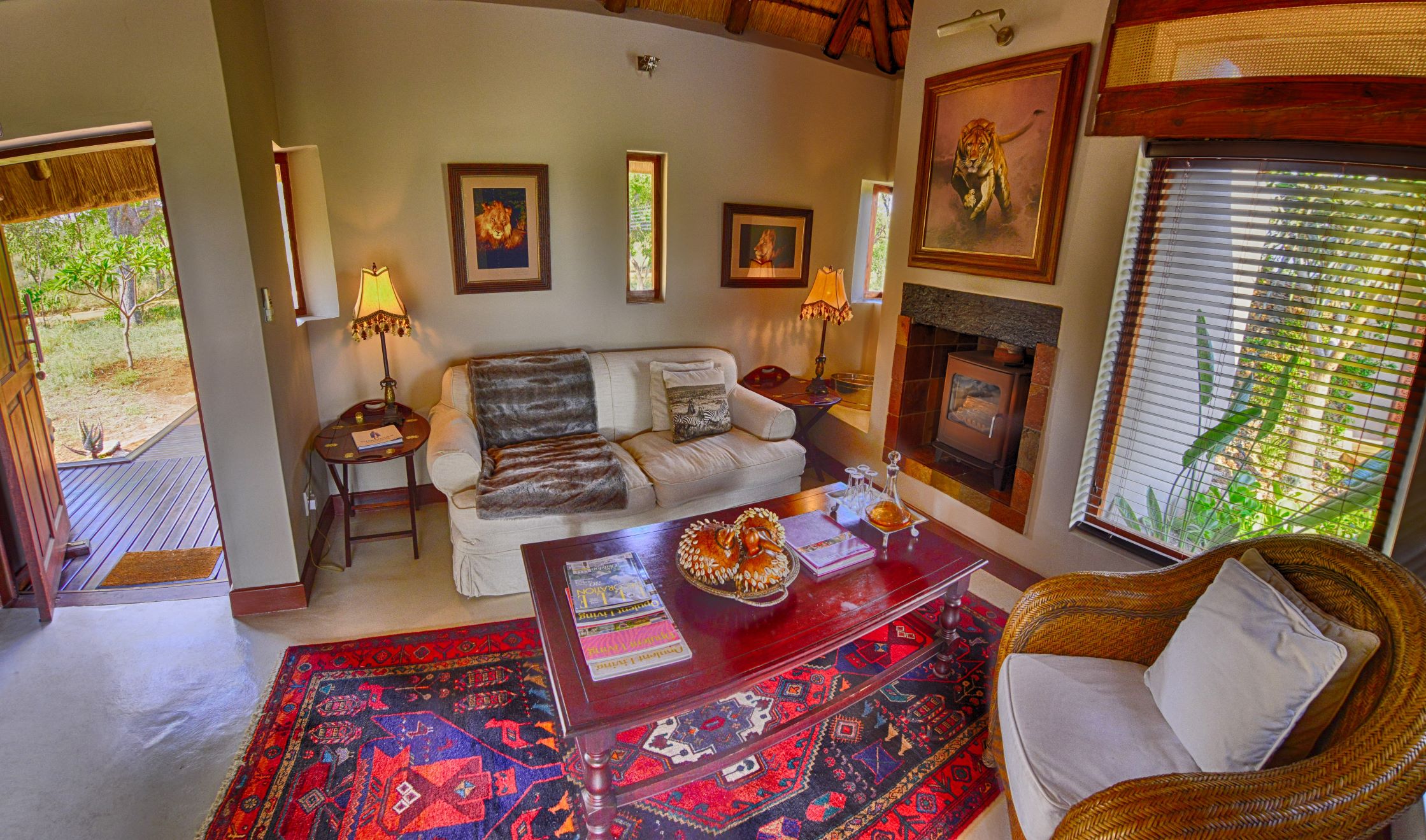 Villa Lounge at Jamala Madikwe Villa Lounge at Jamala Madikwe