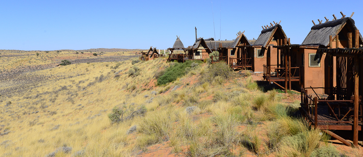 Side view of !Xaus Lodge