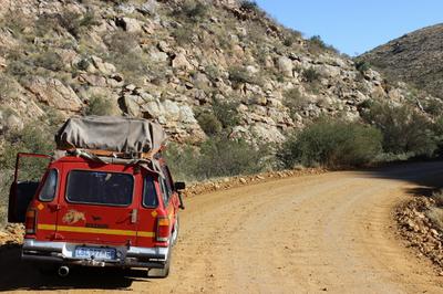 The second pass in the Langeberg Mountains.
