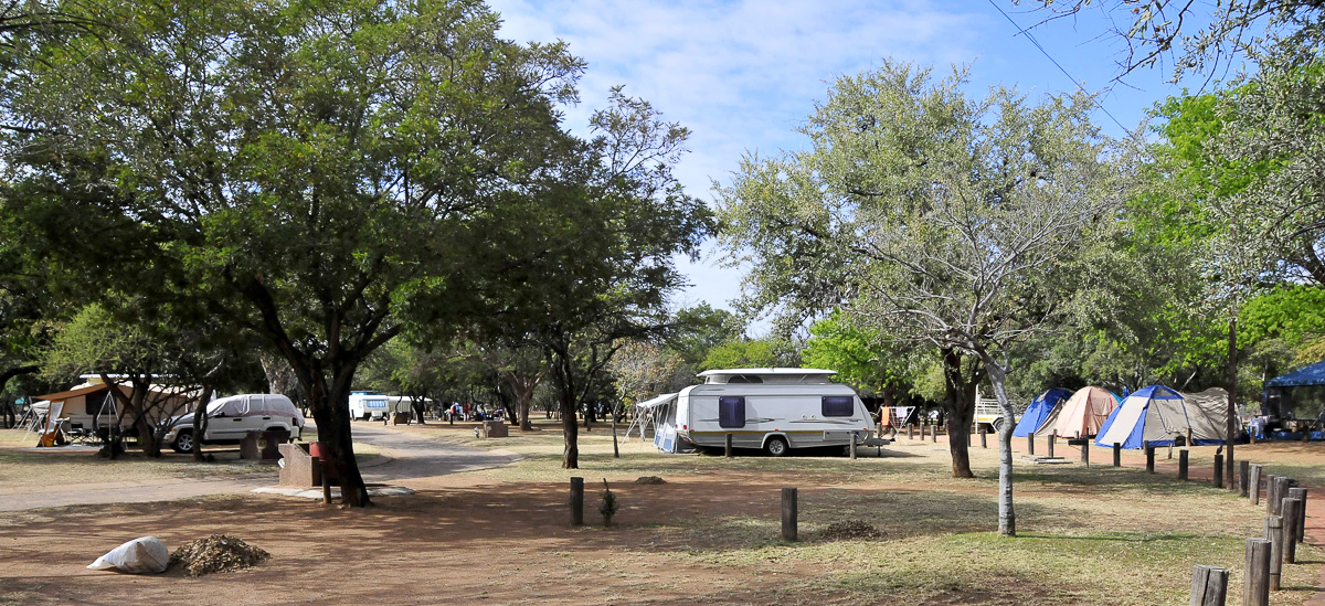 camping area in Manyane