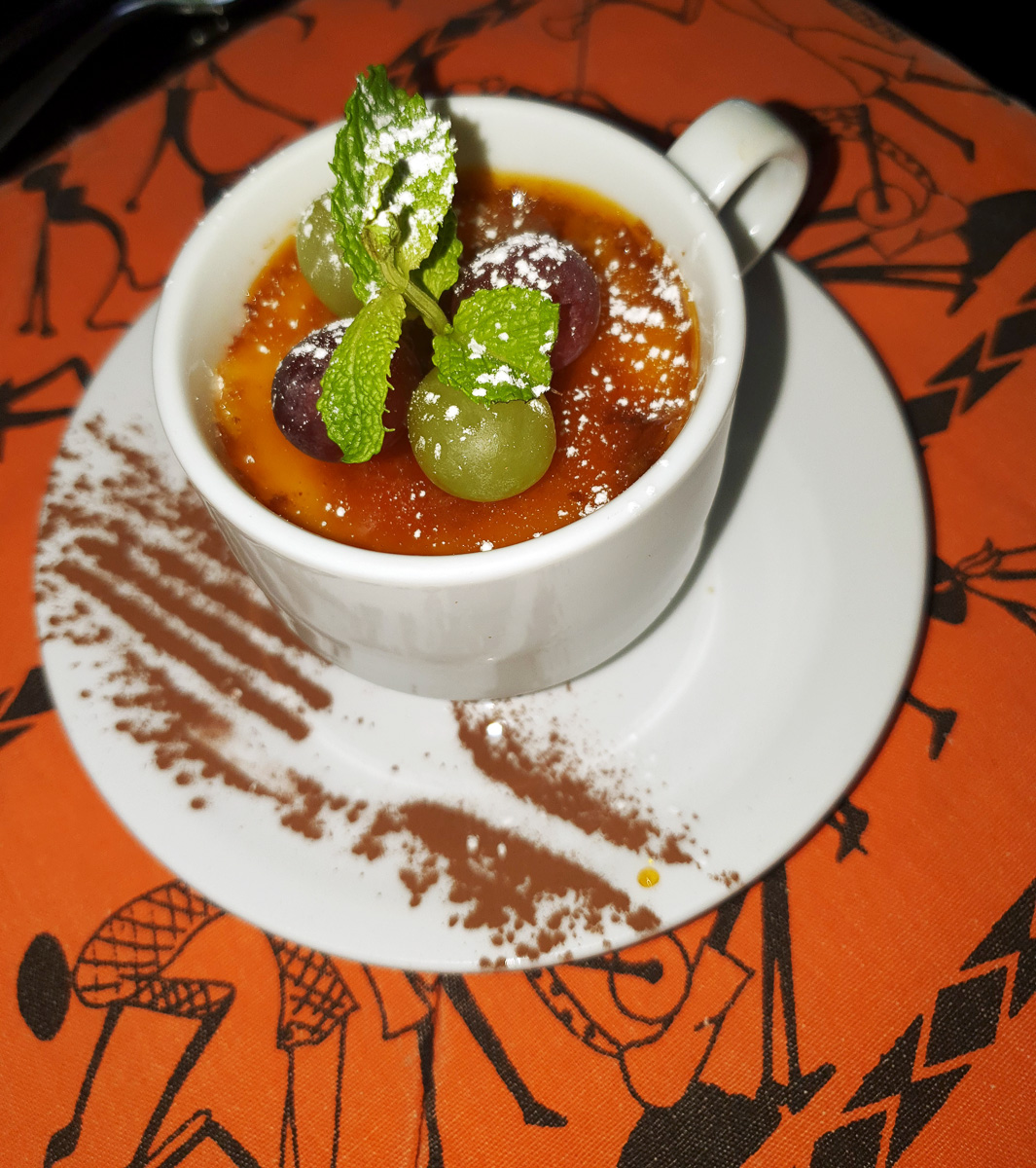 Madikwe River Lodge creme brulee