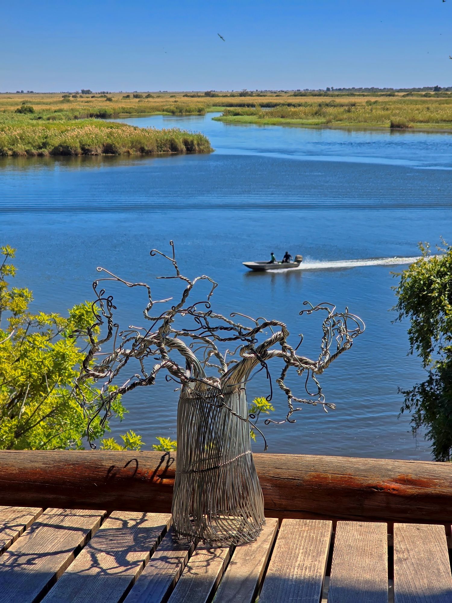 View from the Savuti Bar at Cresta Mowana Safari Lodge