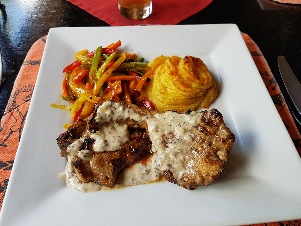 Madikwe River Lodge lamb chops