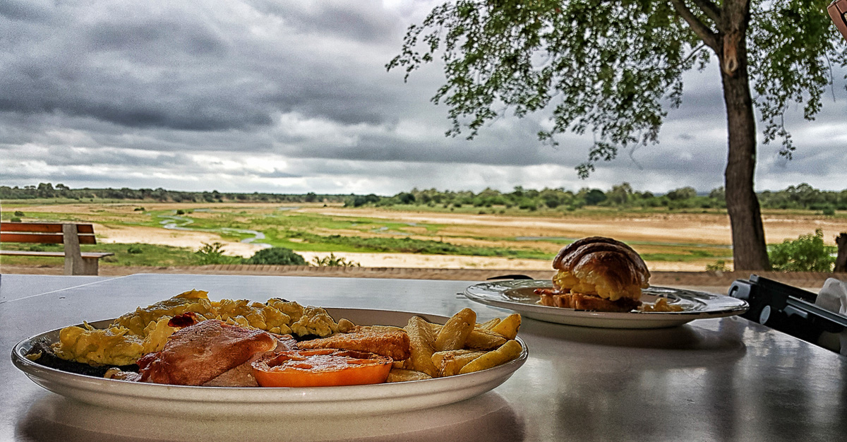 Letaba Breakfast with a view