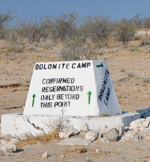 m'Bari waterhole - entrance to western Etosha m'Bari waterhole - entrance to western Etosha