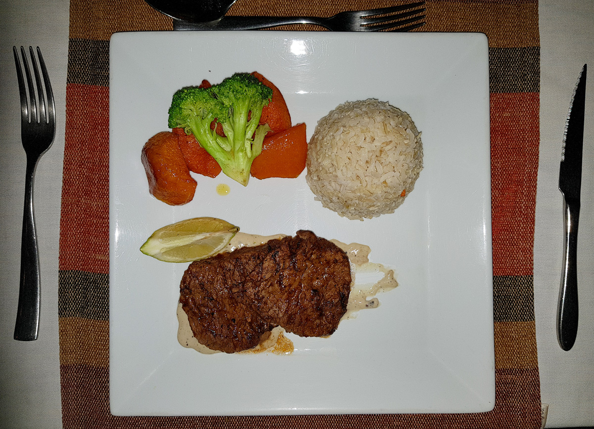 Madikwe River Lodge ostrich fillet