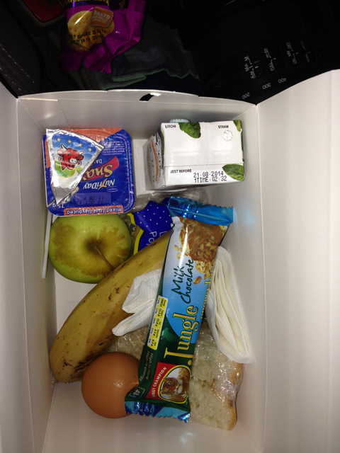 Protea Hotel does a mean breakfast box Protea Hotel does a mean breakfast box