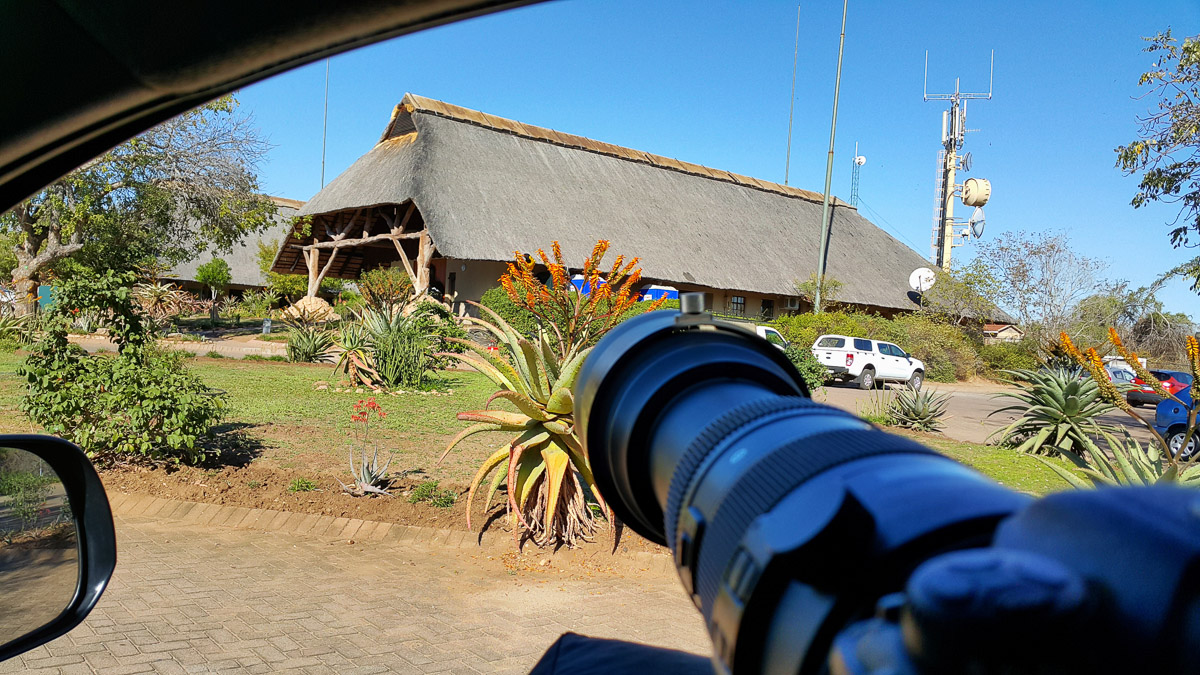 Main area in Skukuza