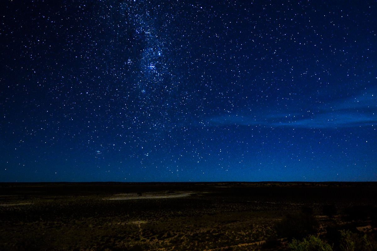 stars over Polentswa pan