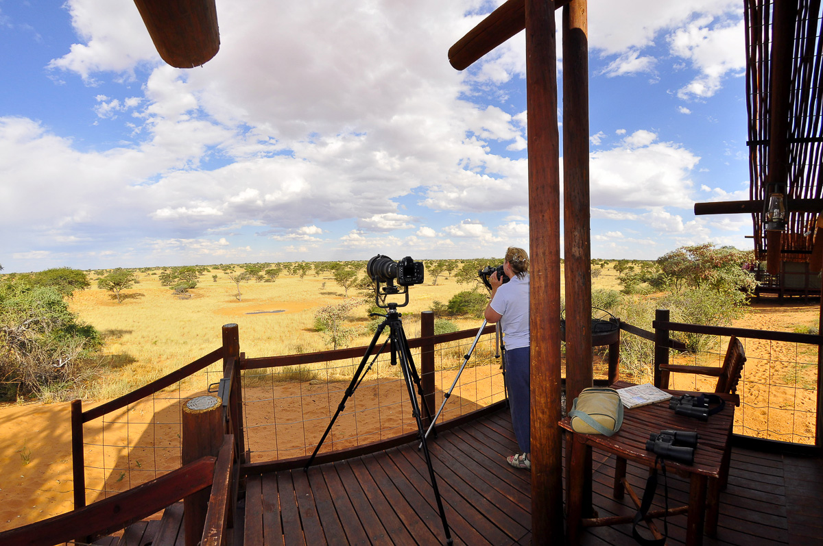 view from Gharagab cabin deck