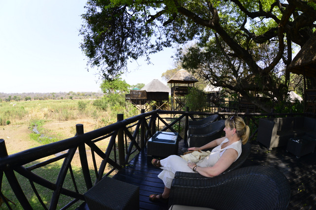 view into Kruger from Protea Hotels viewing deck view into Kruger from Protea Hotels viewing deck