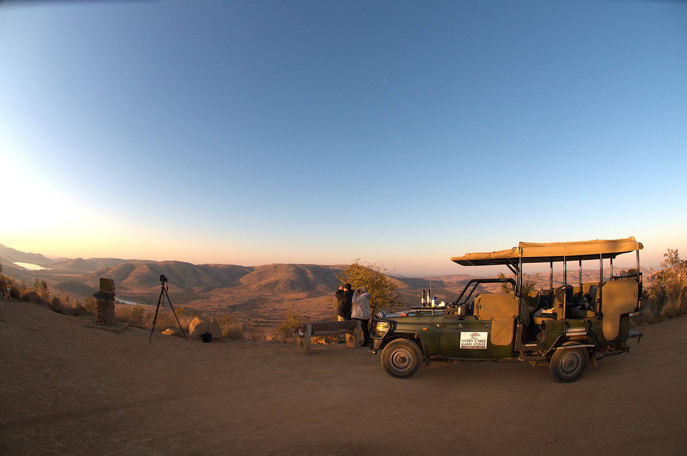 View point stop at Ivory Tree