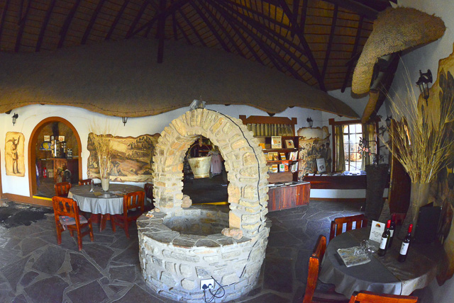 Old well in the dining area Old well in the dining area
